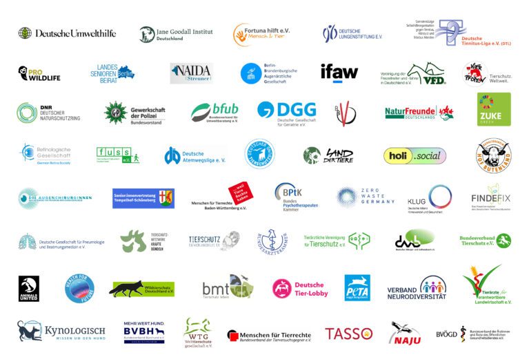 Bündnis für ein böllerfreies Silvester. Eine große Zahl an Organisationen fordert ein Böllerverbot in Deutschland.